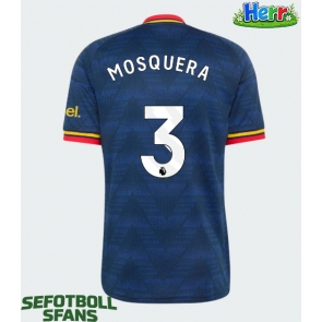 Arsenal Cristhian Mosquera #3 Bortatröja 2026-27 Kortärmad